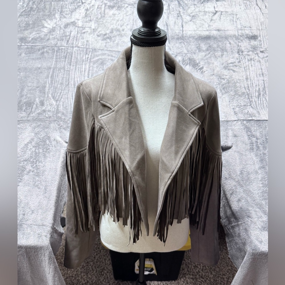Fringe suede, Moto Jacket Saints & hearts